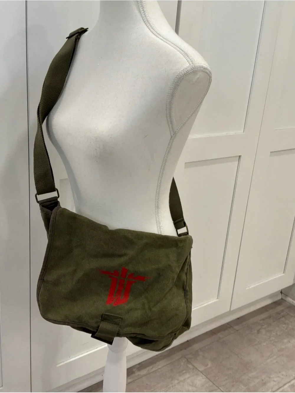 Wolfenstein The New Order Canvas Messenger Bag Military Bag PS3 PS4 Xbox One 360